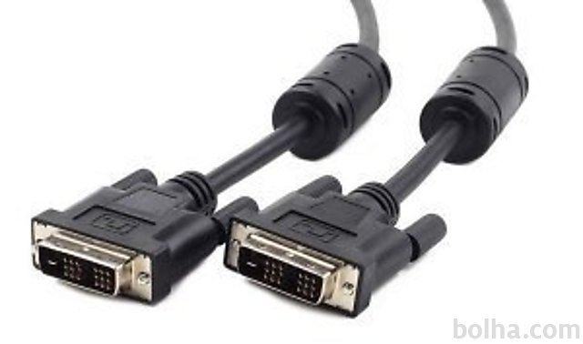 Priključni video kabel Gembird, DVI-D/DVI-D, Single, 1.8m
