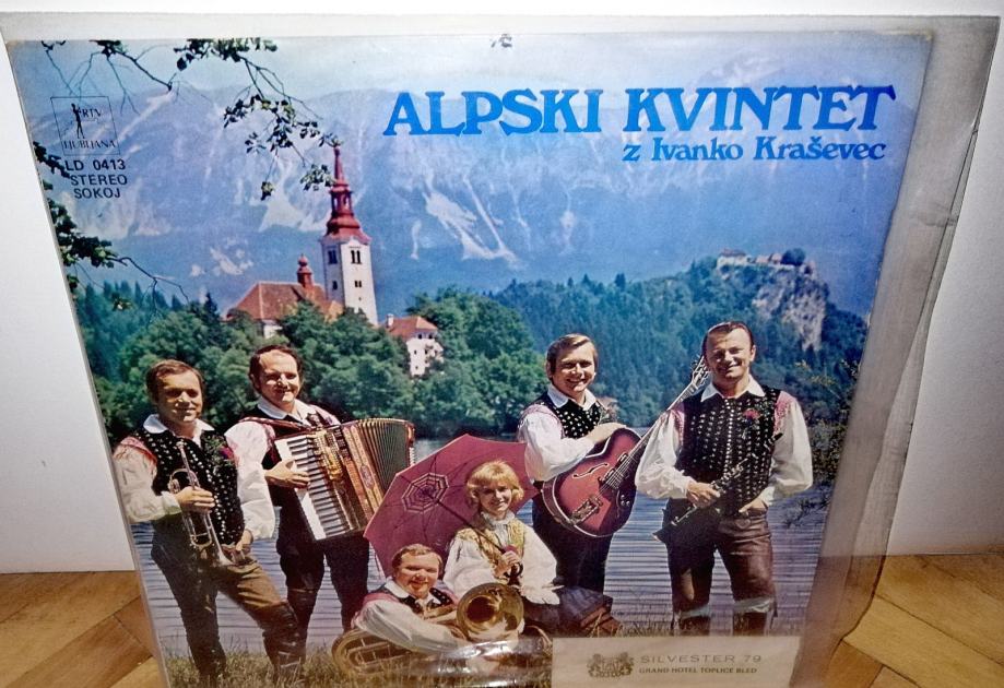 Alpski kvintet z Ivanko Kraševec / Za tvoj praznik (2 LP plošči)