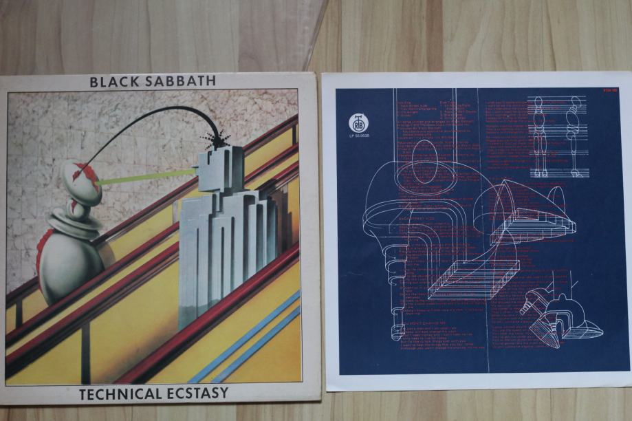 BLACK SABBATH - TECHICAL ECSTASY LP vinilka