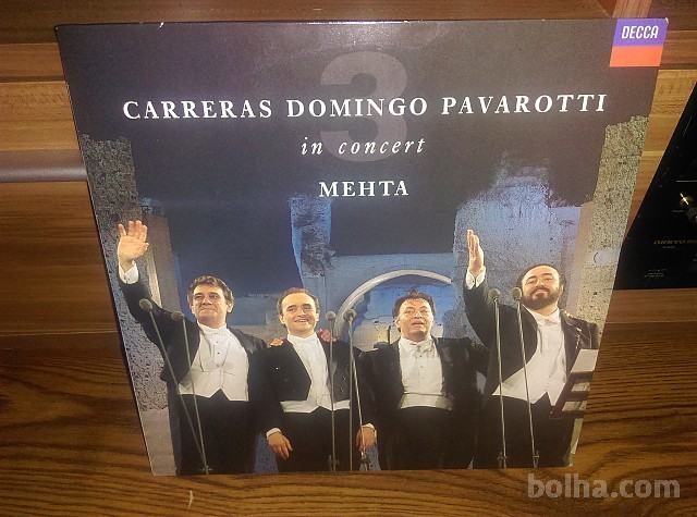 Careras Domingo Pavarotti