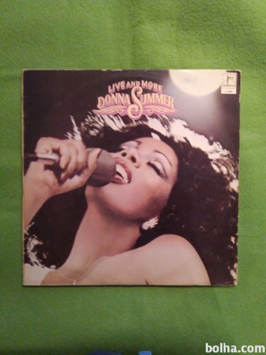 DONNA SUMMER -LIVE AND MORE- LL0603 2×LP