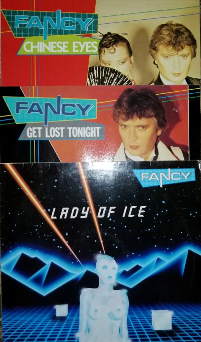 Fancy - 2x italo disco maxi: Chinese Eyes, Get Lost Tonight