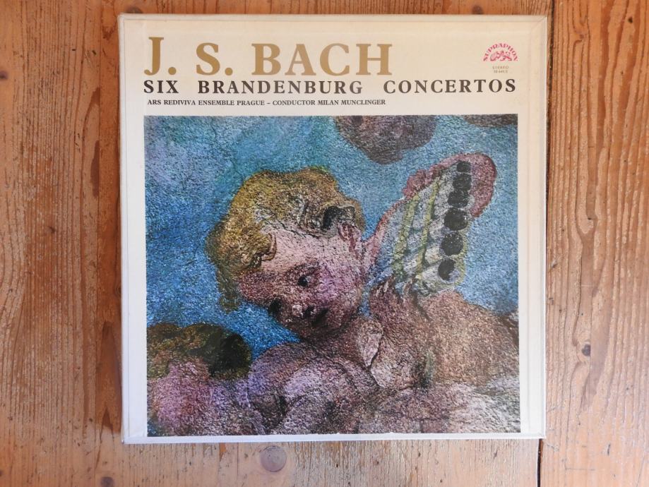 Gramofonska plošča: Bach - Six Brandenburg concertos