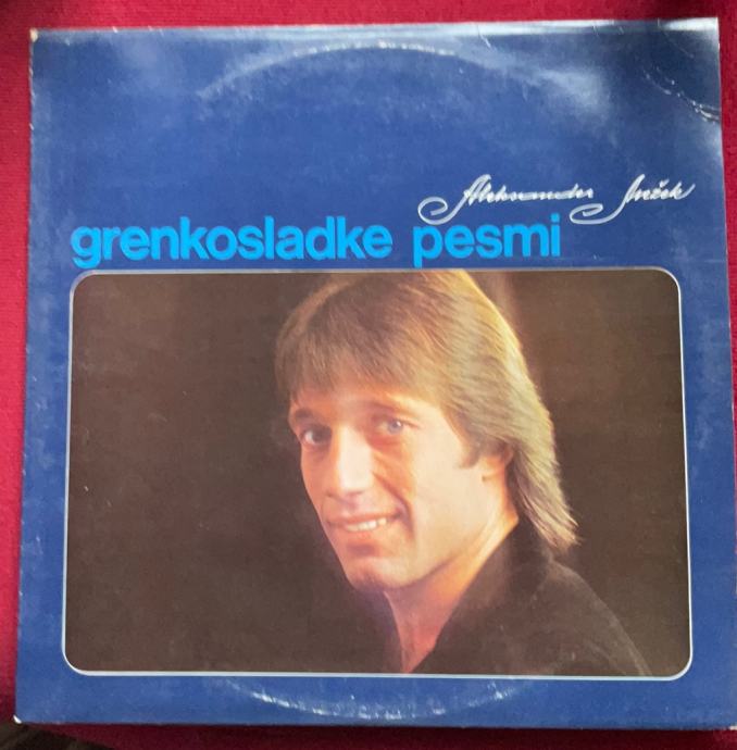Gramofonska plošča LP Aleksander Mežek, Grenkosladke sanje