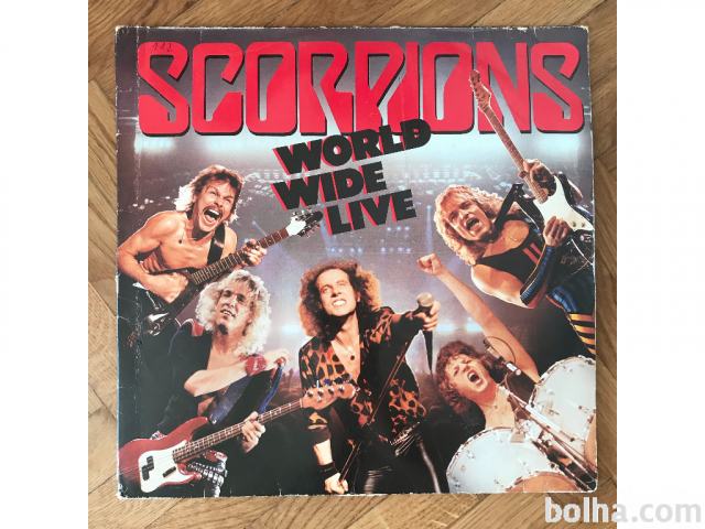 Gramofonska plošča Scorpions world wide live, kupim