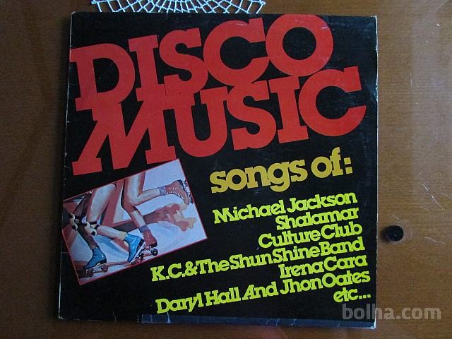 Gramofonska plošča, vinil, LP, Disco music