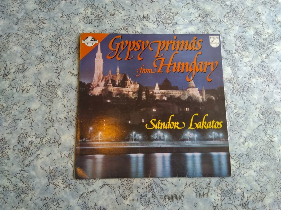 GYPSY PRIMAS FROM HUNGARY SANDOR LAKATOS (LP-5720)