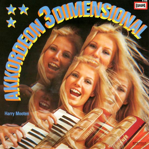 Harry Mooten Akkordeon-Trio – Akkordeon 3 Dimensional LP vinyl