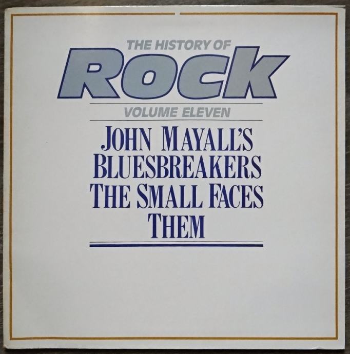 John Mayall's Bluesbreakers/Small Faces/Them – History Of Rock (LP)