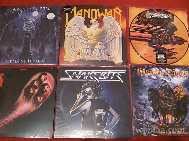 Judas Priest,Deep purple,A.R.Pell,Manowar,Grave digger,metal