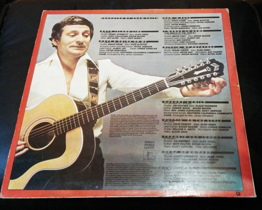 Lonnie Donegan ‎– Puttin' On The Style   1979