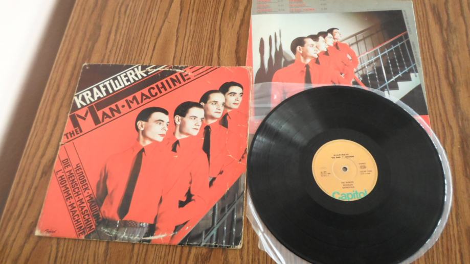 LP Plosca Kraftwerk The Man-Machine