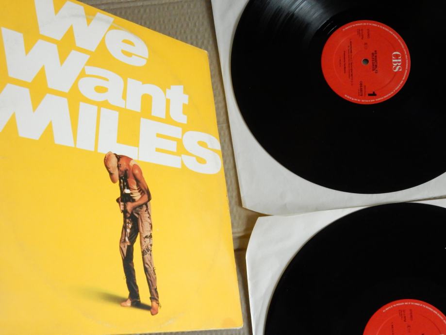 MILES DAVIS - " WE WANT MILES " dvojni album
