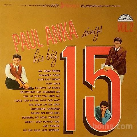 Paul Anka ‎– Paul Anka Sings His Big 15 Vol.2