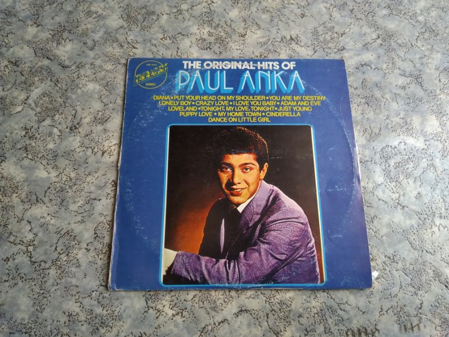 PAUL ANKA -THE ORIGINAL HITS OF PAUL ANKA-