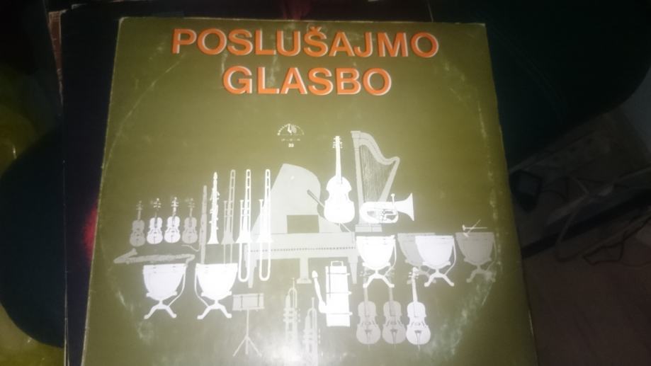 POSLUSAJMO GLASBO 2 X LP VINIL GALLUS