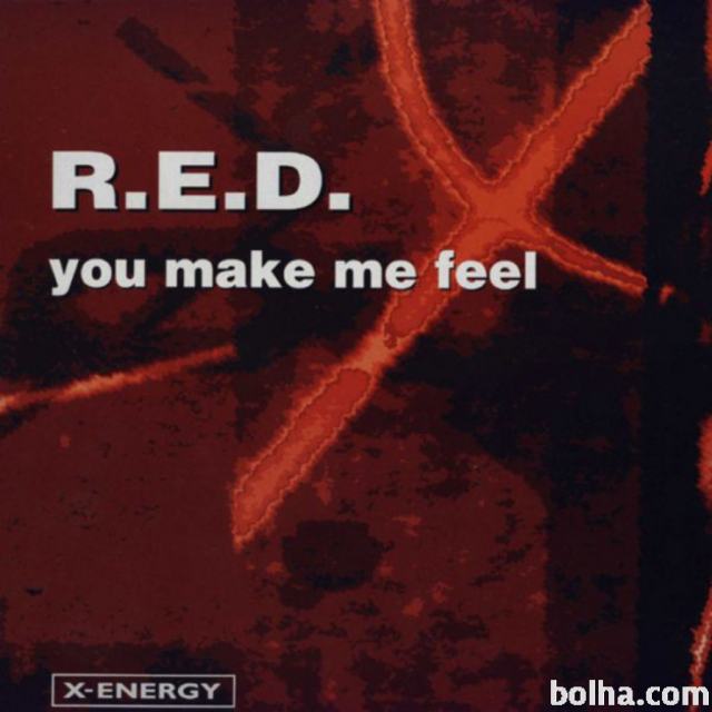 R.E.D. ‎– You Make Me Feel (12") Maxi Single Italo Dance