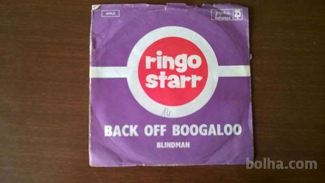 Ringo Starr - Back off Boogaloo, Blindman - mala vinilka