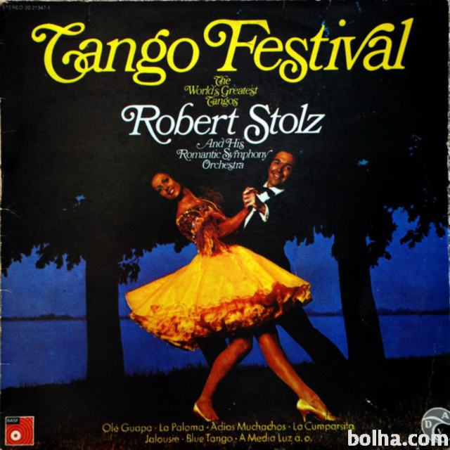 Robert Stolz And His Romantic Symphony Orchestra ‎– Tango F
