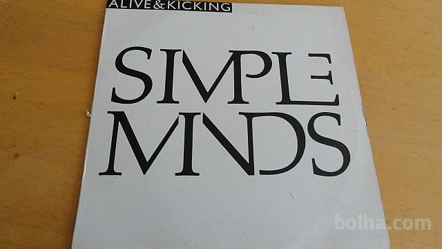 SIMPLE MINDS - ALIVE &KICKING