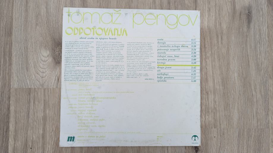 Tomaž Pengov - Odpotovanja (1973)