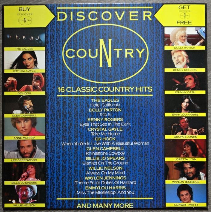 Various – Discover Country  (LP)
