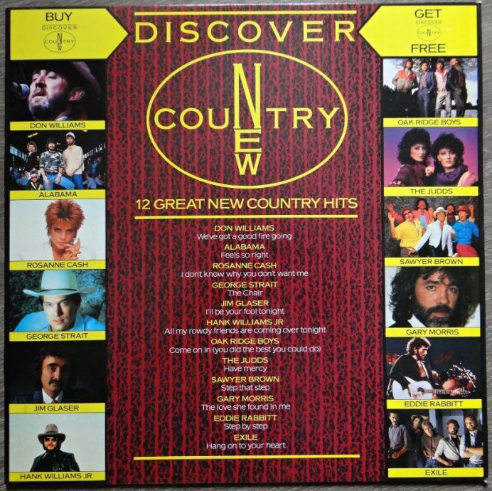 Various – Discover New Country  (LP)