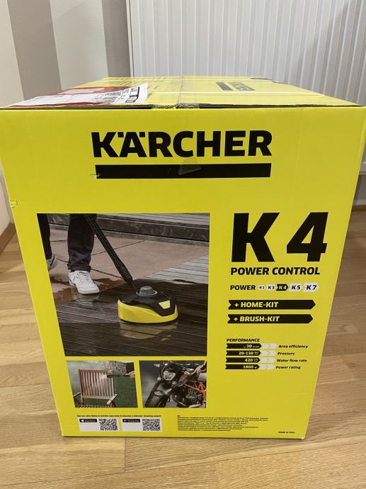 Karcher K4 Power Control Home+Brush kit novo