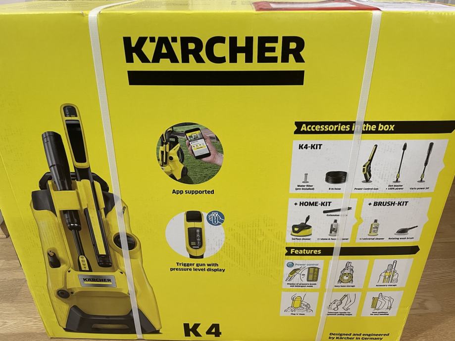 Karcher K4 Power Control Home+Brush kit novo