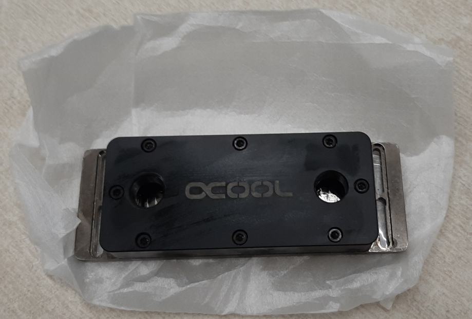 Alphacool D-RAM Cooler X4 Universal - Acetal Black Nickel
