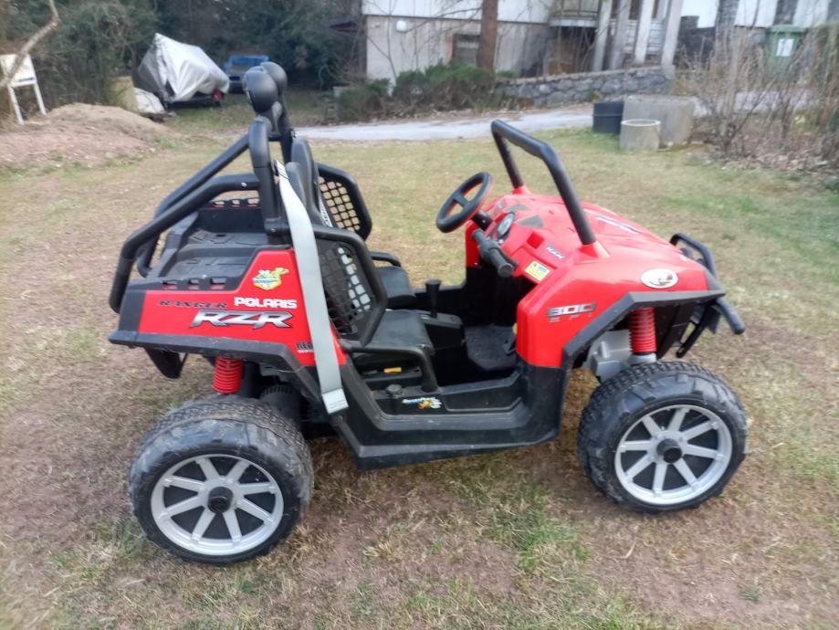 Polaris RZR PRO Green Shadow 24 Volts, 2 places Peg-Pérego