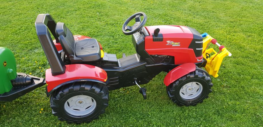 Rolly Toys otroški Traktor na pedala X-Trac Premium z vitlo