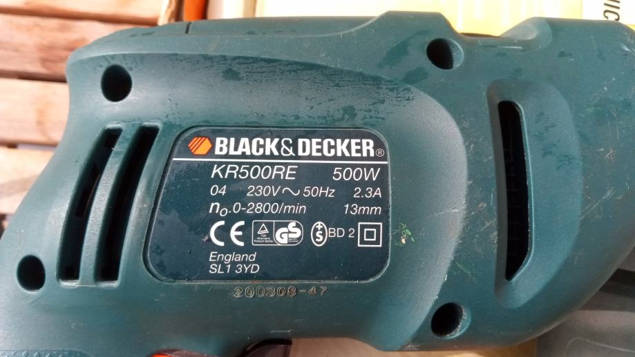 Black&Decker vrtalni stroj 500W KR500RE