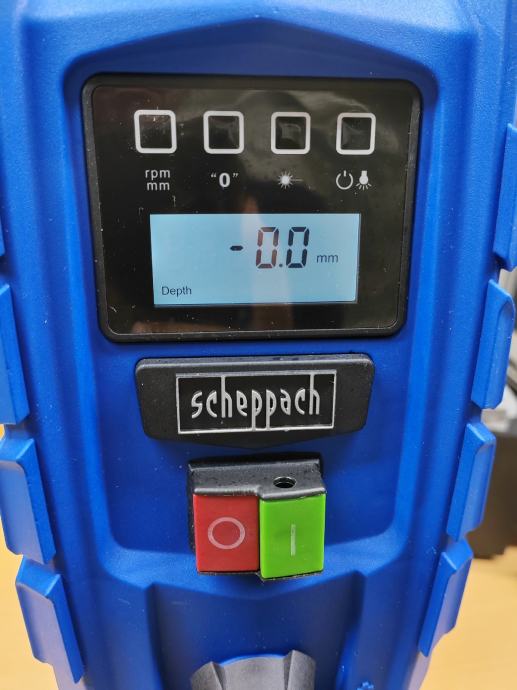 namizni natančni vrtalni stroj Scheppach