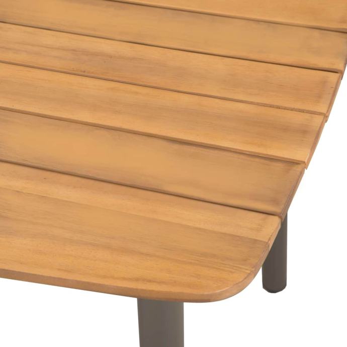 VidaXL Vrtna Miza 150x90x72 Cm Trden Akacijev Les