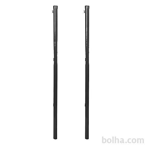 vidaXL Ograjni stebrički za mrežno ograjo 2 kosa 115 cm