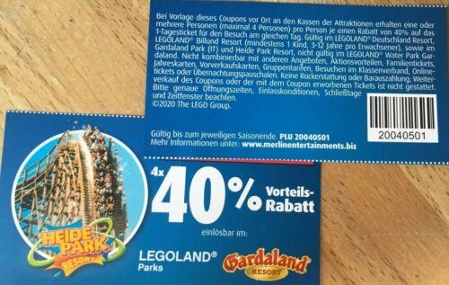 Legoland karte - kuponi popust 40% (za do štiri osebe)
