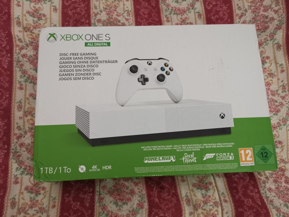 Microsoft Xbox One 1TB - KOT NOV + IGRE