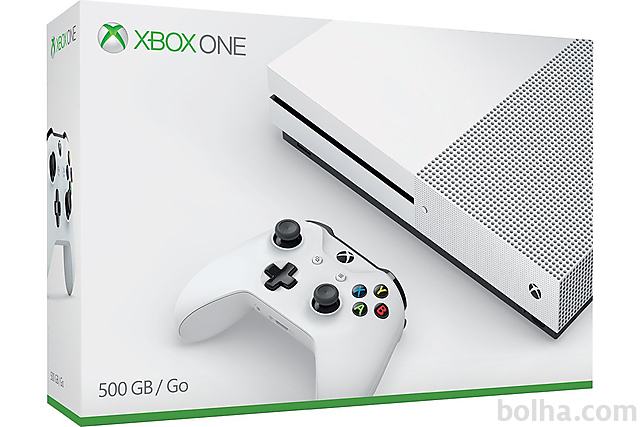 Rabljeno: Xbox One Slim 500GB +  bon 30€ + 1 leto garancije