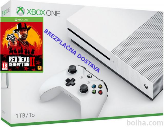XBOX ONE S 1TB in Red Dead RedemptIion 2 RDRII