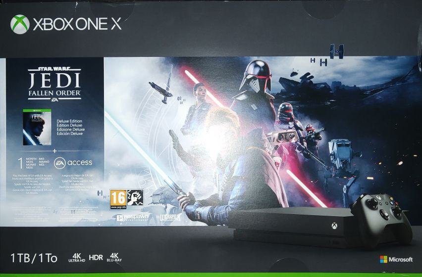 Xbox One X 1Tb + 2Tb limited + 2 originalna kontrolerja + 10 iger