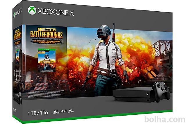 Xbox One X 1TB + PlayerUnknowns Battlegrounds + Game Pass + Xbox Li...
