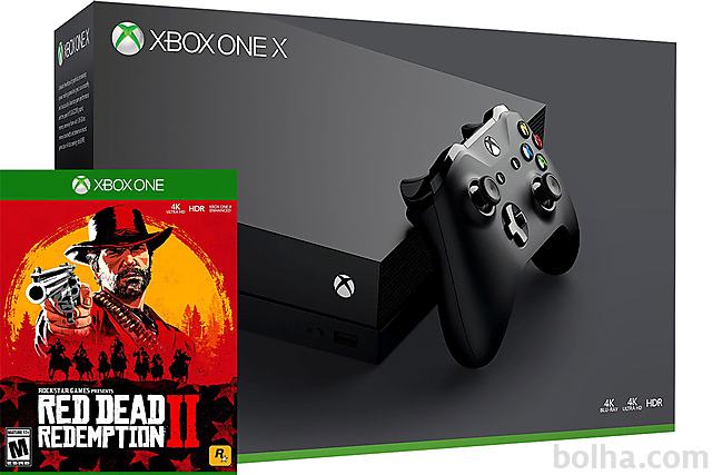 Xbox One X 1TB + Red Dead Redemption 2 + Game Pass + Xbox Live Gold...