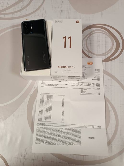 Xiaomi 11T Pro 5G 256GB Dual SIM – Meteorite Gray, Display Cinemagic, Fotocamera Professionale, MZB09JBEU