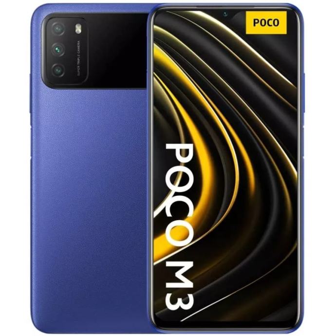 Xiaomi POCO M3 64GB, Blue, Dual SIM