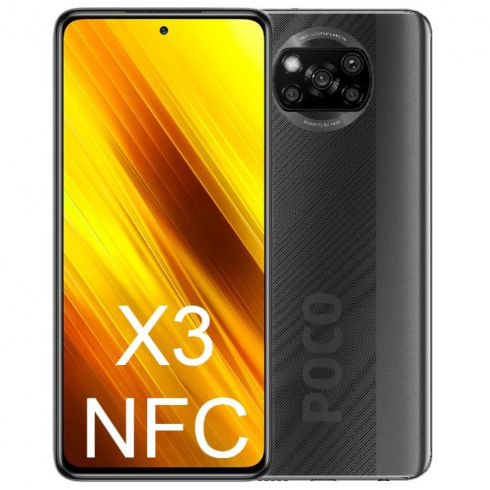 Xiaomi POCO X3 NFC 64GB, Black, Dual SIM