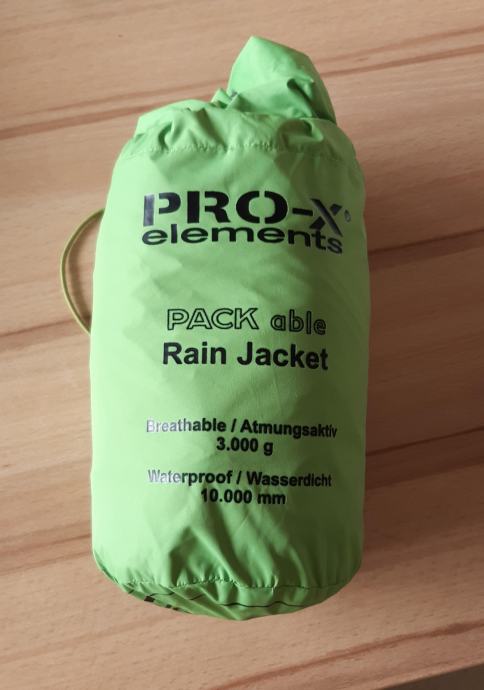 Dežna jakna vetrovka anorak Pro-X Elements