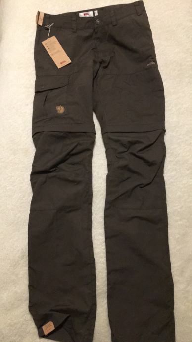 FJALLRAVEN MEN KARL PRO TROUSER DARK GREY - Pantalone trekking