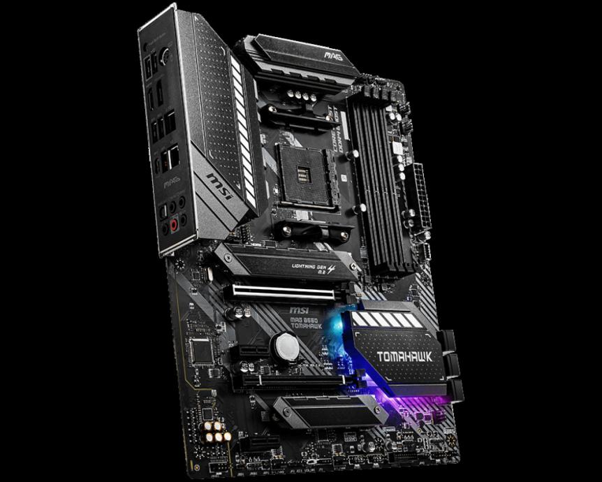 Msi mag b550 tomahawk совместимость с процессорами