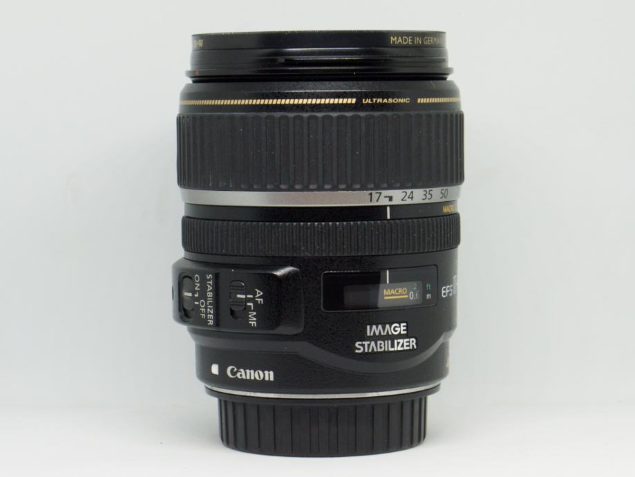 Canon eos EF-S 17-85mm IS ultrasonic objektiv